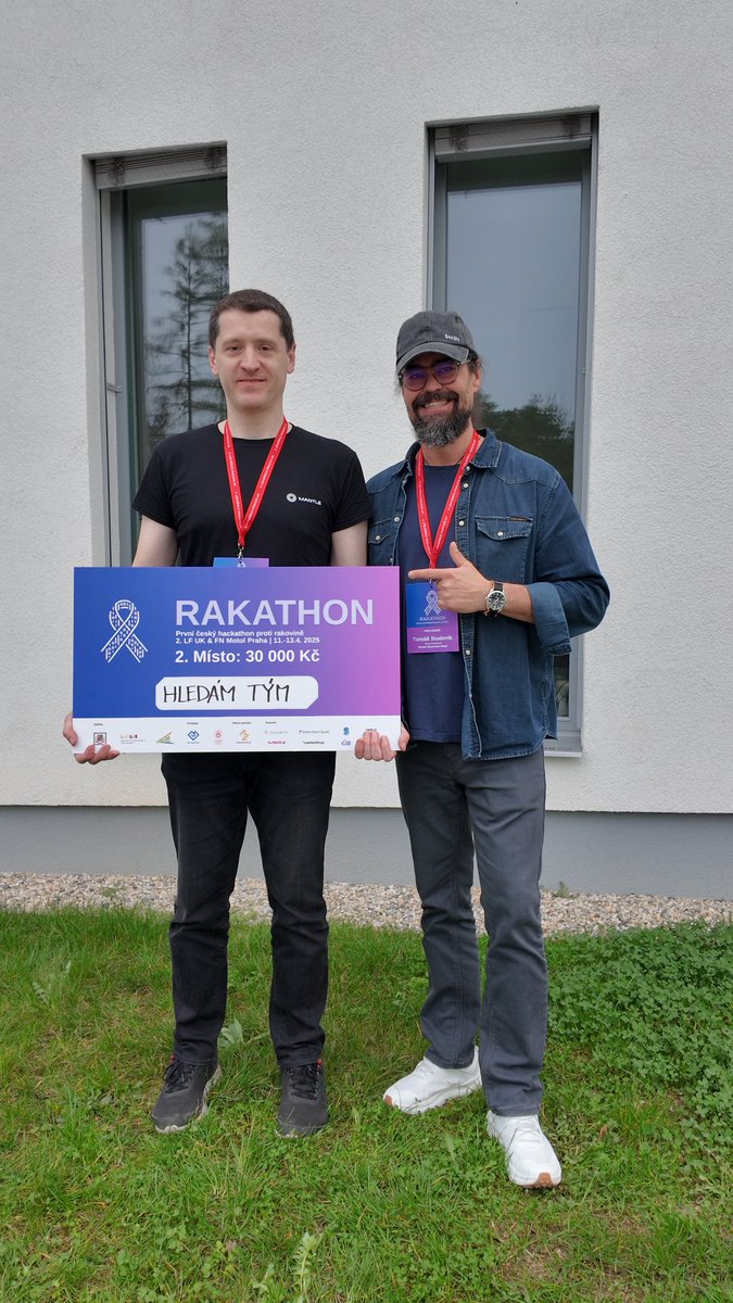 Tomas Studenik π (@studenik) on Twitter photo The first ever Czech hackathon against cancer attracted over 150 IT students, physicians and other experts for a sleepless weekend in Prague. Congratulations to all the winners and hats down to all the participants. #rakathon was organized under the auspices of <a href="/prezidentpavel/">Petr Pavel</a> by The first ever Czech hackathon against cancer attracted over 150 IT students, physicians and other experts for a sleepless weekend in Prague. Congratulations to all the winners and hats down to all the participants. #rakathon was organized under the auspices of <a href="/prezidentpavel/">Petr Pavel</a> by