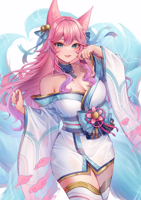 Spirit Blossom#Ahri #ArtofLegend 