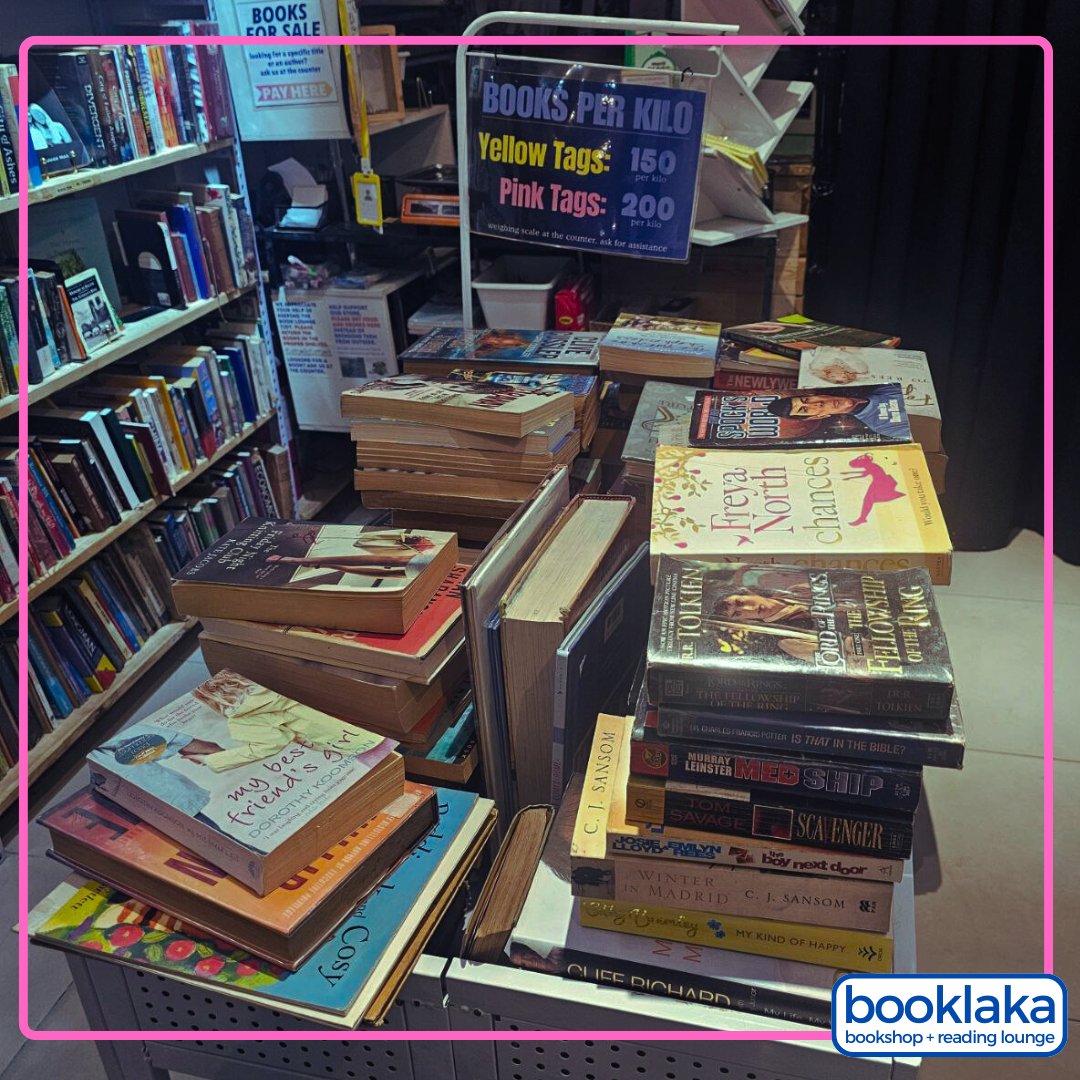 booklakaph's tweet photo. 📚 Our Books-Per-Kilo Rack is Ready for You!
Score great reads starting at just ₱100 per kilo!

💚 Green tags – ₱100/kg
💛 Yellow tags – ₱150/kg
💗 Pink tags – ₱200/kg

Bring a bag (or two)—you’re gonna need it! 😉

#BooksPerKilo #BookSalePH #BookLoversPH #ReadMoreSpendLess https://t.co/BHTfyueh09