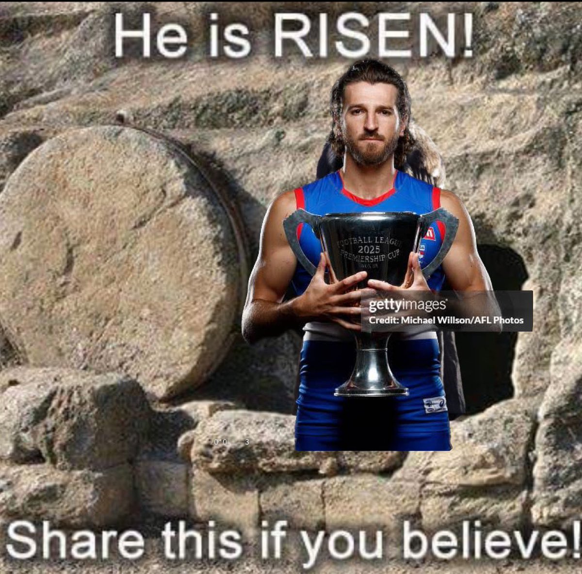AND ON THE THIRD DAY OF EASTER OUR LORD AND SAVIOUR RETURNS TO US