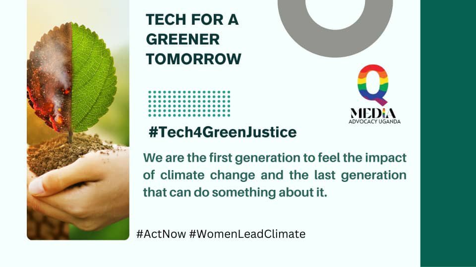 QMediaAdvocacy's tweet photo. 🌍TECH FOR A GREENER TOMORROW 🌿
#Tech4GreenJustice
The time for climate justice is now because the planet and its women on the frontlines can’t wait! 
#ClimateJustice #ActNow #EarthMonth #WomenLeadClimate https://t.co/5b5DuYcEId