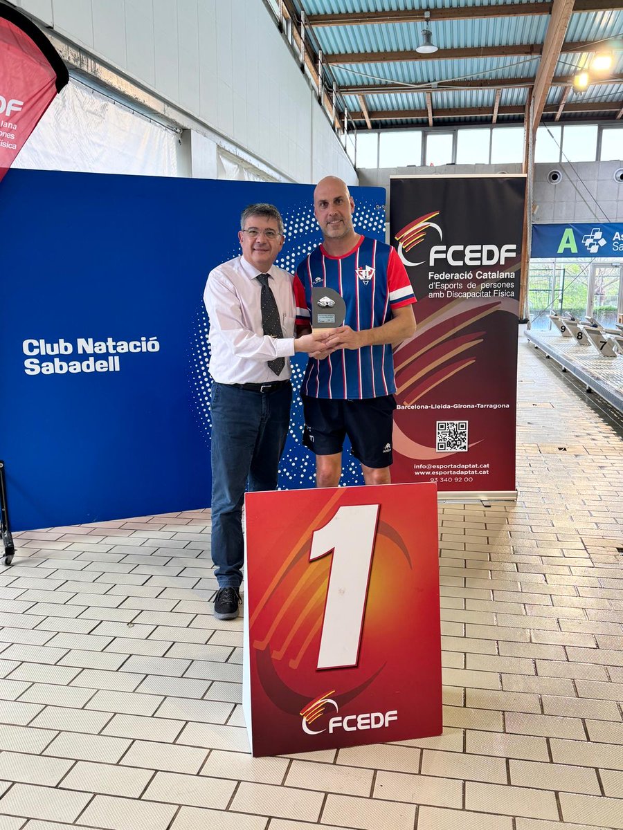cnmataro's tweet photo. 🌟🏊‍♂️El Kia Quadis AR Motors - CN.Mataró ha brillat a la 3a jornada de la Lliga Catalana de Natació Adaptada, assolint el títol de millor club de la Lliga i amb més participació, amb la Berta Garcia reconeguda com a millor nedadora de la temporada🏆

🔗: https://t.co/imVWC6FqXP https://t.co/R2bH0sILBm