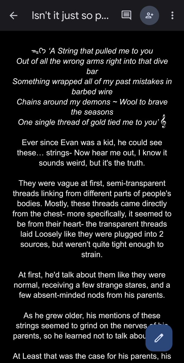 AxoArctic's tweet photo. Y'all fw invisible strings Buddie fics? :3 https://t.co/ftXg1V1az5