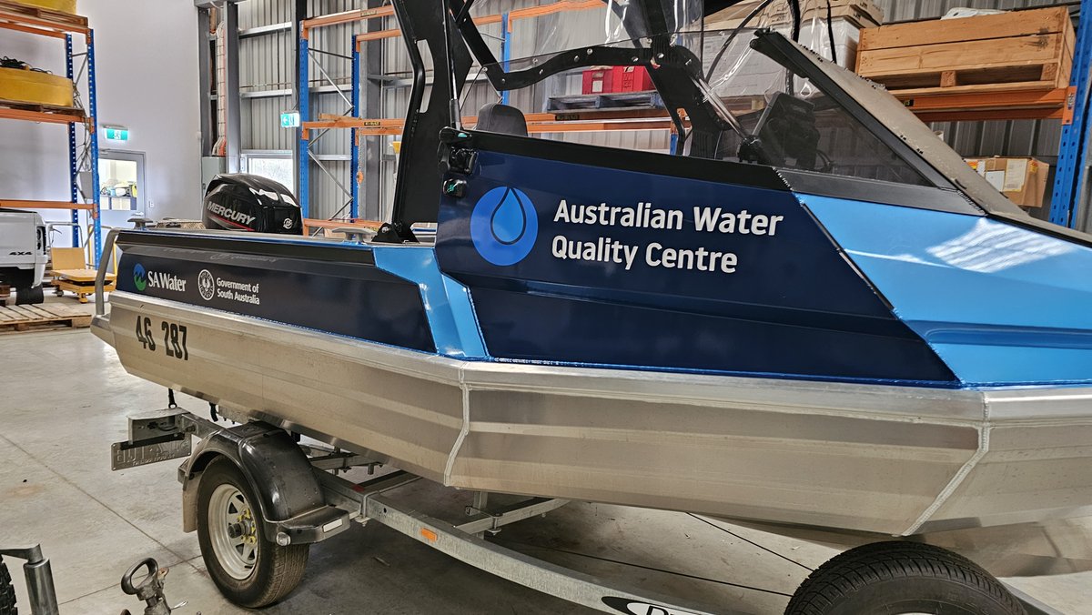 Our AWQC laboratories team regularly heads out on boats like this to collect water samples from SA’s reservoirs. 🛥️

These surveys help us keep a watch on the health of our source water, so we can continue to provide a safe, clean supply to our customers.