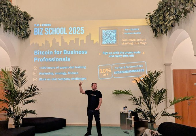 Did you know about the Plan ₿ Biz School? 🎓

Coming soon!