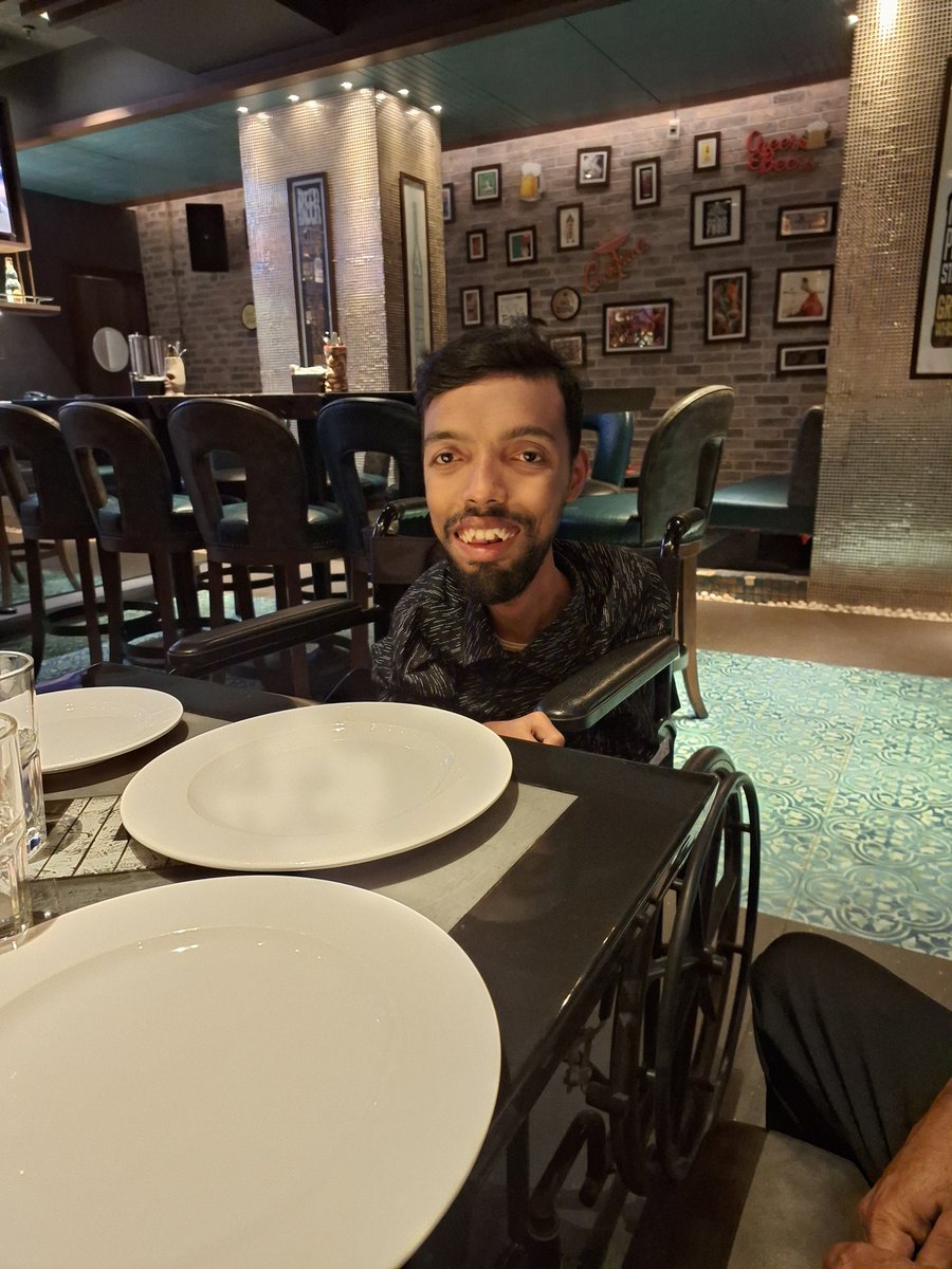 kunu4goa's tweet image. "Rolling through life with a smile and soul full of stories."

#GoodVibesOnly #SmileOn #RollingWithStyle #WheelchairLife #LimitlessSoul #InspirationDaily #OwnYourJourney #StylishAndStrong #LifeInMotion #LivingMyBestLife #PositiveEnergy #TableTalks #FoodieVibes #ChillinWithStyle