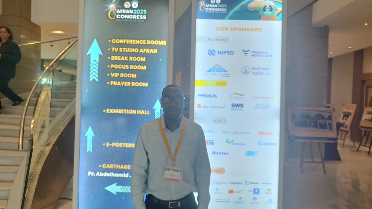 Robert Kalyesubula,MD, FISN(USA), PhD-FRCP(London) (@rkalyes1) on Twitter photo 🔥 All set for the AFRAN conference in Tunisia!
🔥 Prepare for the best from the source!
<a href="/AfricanAFRAN/">African Association of Nephrology (AFRAN)</a>
<a href="/Ug_kidneyf/">Uganda Kidney Foundation (UKF)</a>
<a href="/ISNkidneycare/">Int Society of Nephrology</a>
<a href="/ACCESS_UG/">African Community Center for Social Sustainability</a> 🔥 All set for the AFRAN conference in Tunisia!
🔥 Prepare for the best from the source!
<a href="/AfricanAFRAN/">African Association of Nephrology (AFRAN)</a>
<a href="/Ug_kidneyf/">Uganda Kidney Foundation (UKF)</a>
<a href="/ISNkidneycare/">Int Society of Nephrology</a>
<a href="/ACCESS_UG/">African Community Center for Social Sustainability</a>