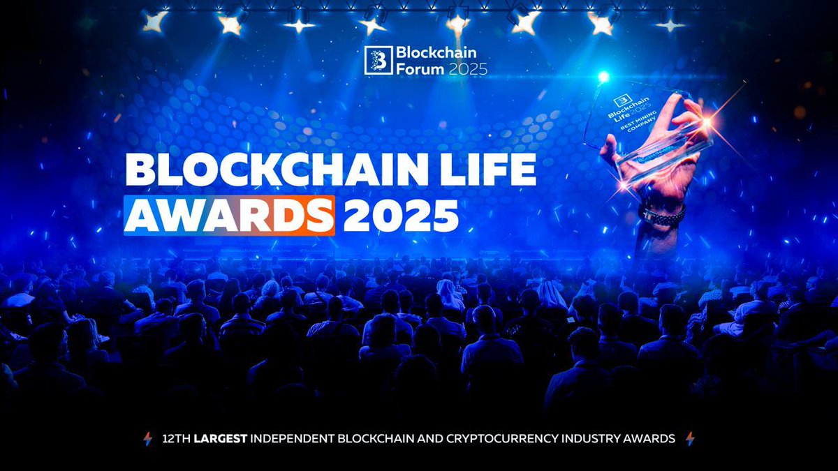 🏆 Make Your Voice Heard in Blockchain Life Awards 2025 🎯 Cast your vote  here: https://t.co/fxxbVR267Z The most independent award in the crypto  industry is underway — and your vote can make