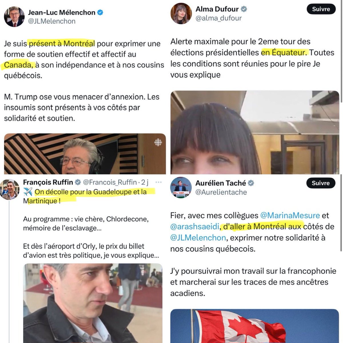 EddySardou's tweet photo. La France insoumise le premier jour des vacances scolaires. A chaque fois. https://t.co/eTXyqneZpN
