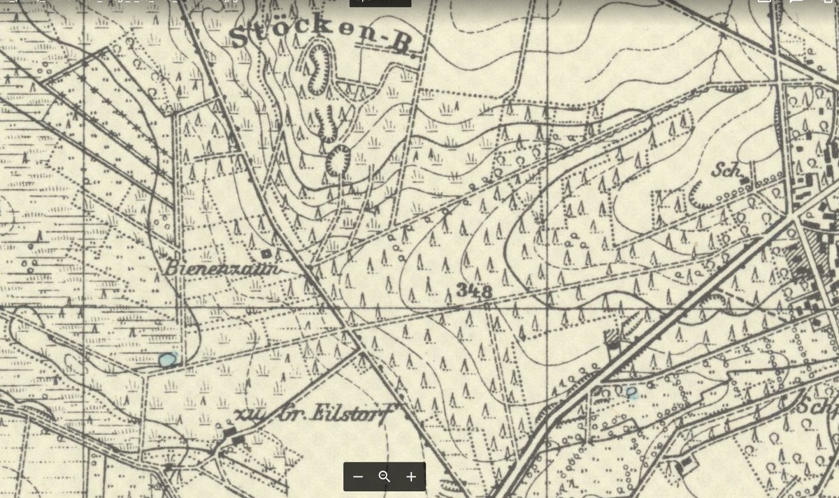 AndyAitcheson's tweet photo. OTD 15/04/45 Peter White led his platoon, into a block of woods near the small German village of Gross Eilstorf. About 1900hrs, as the sun was setting they ran into an ambush.  At less than 30yds range 3 men were hit, Peter narrowly avoided the same fate by inches. 

The location of the ambush has long fascinated me and working with @rentaquill we managed to track it down. 

If you join us and @bhltours in October we’ll follow Peters route to the ambush site. https://t.co/mD3b389Gjo