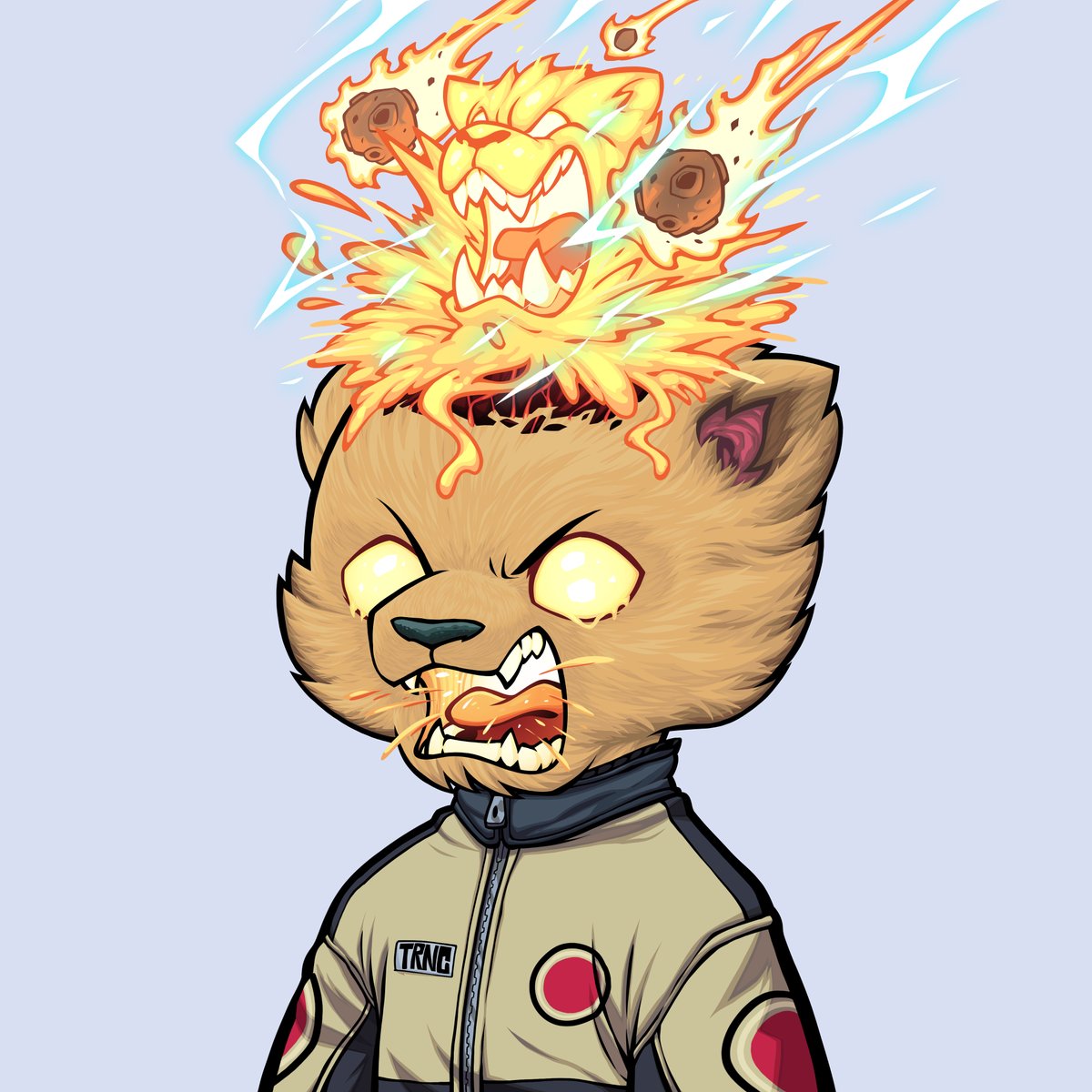 After recent epic fail...

I am back into <a href="/kabuxyz/">Kabu</a> with grail below

Always wanted that roaring Kabu on head (Volcano)