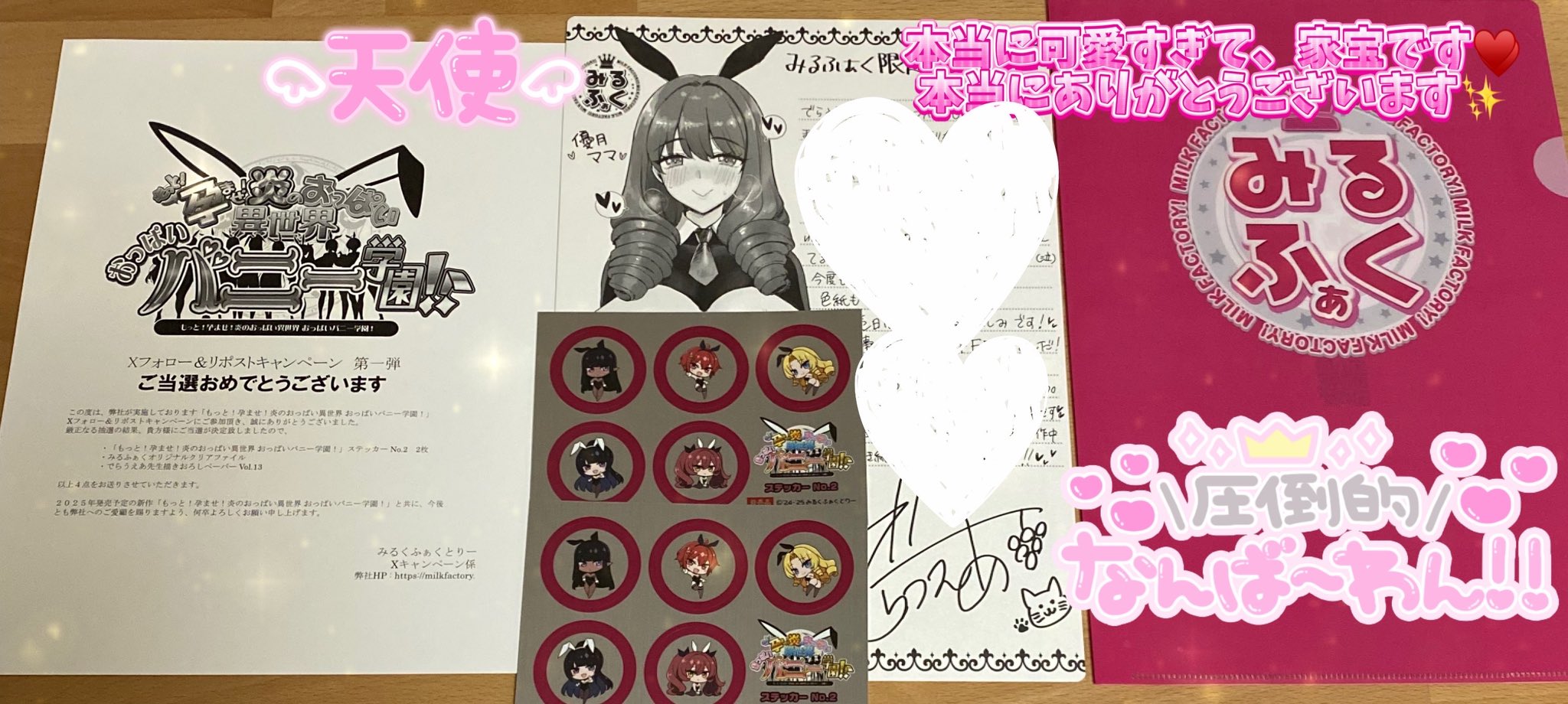 絶妙なデザイン バニー学園発売イベント景品 バニー学園 カルラC