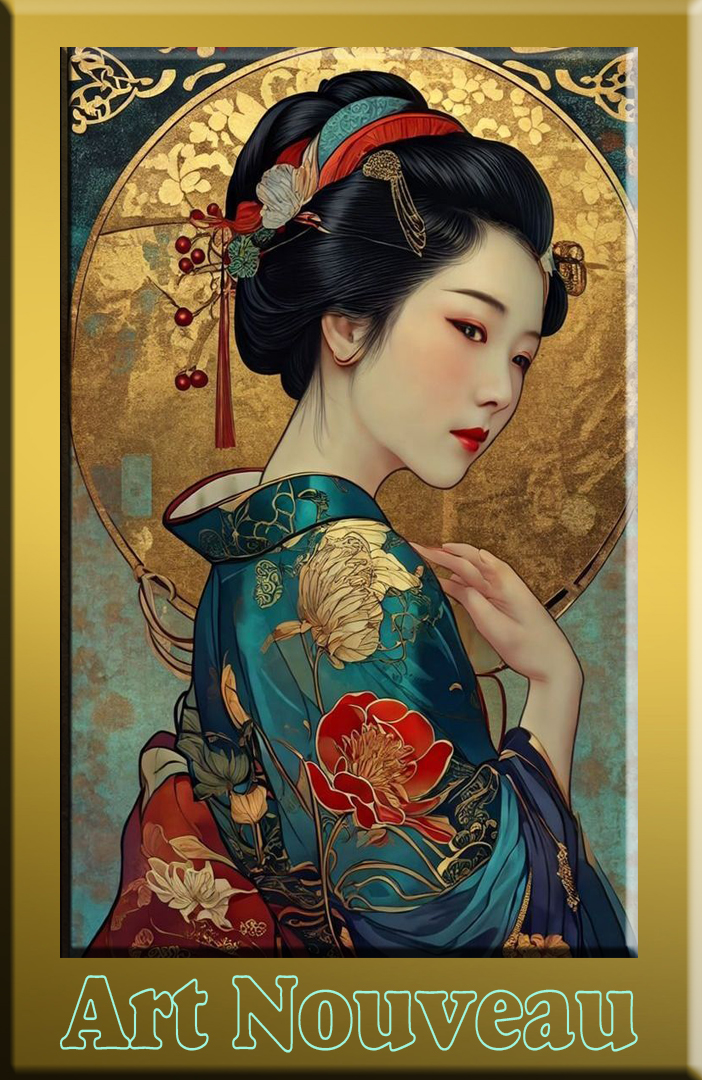 GiorGior__G's tweet photo. Art Nouveau - Geisha
#zelena #GoodMorningXFriends #BuongiornoATutti #helena #helevier #erotic #GeishaChallenge https://t.co/vjQPV06z6S