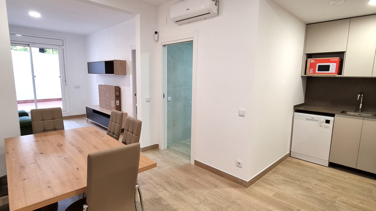 FinquesBoronat's tweet photo. Pis de lloguer amb mobles. Planta baixa a l'Av. Ma. Cristina, TGN.
3 habitacions (1 despatx), bany i lavabo. Terrassa. Nou a estrenar. A/C. 
Més info i fotos: https://t.co/FawLghZa5N https://t.co/9aLI8eutoc