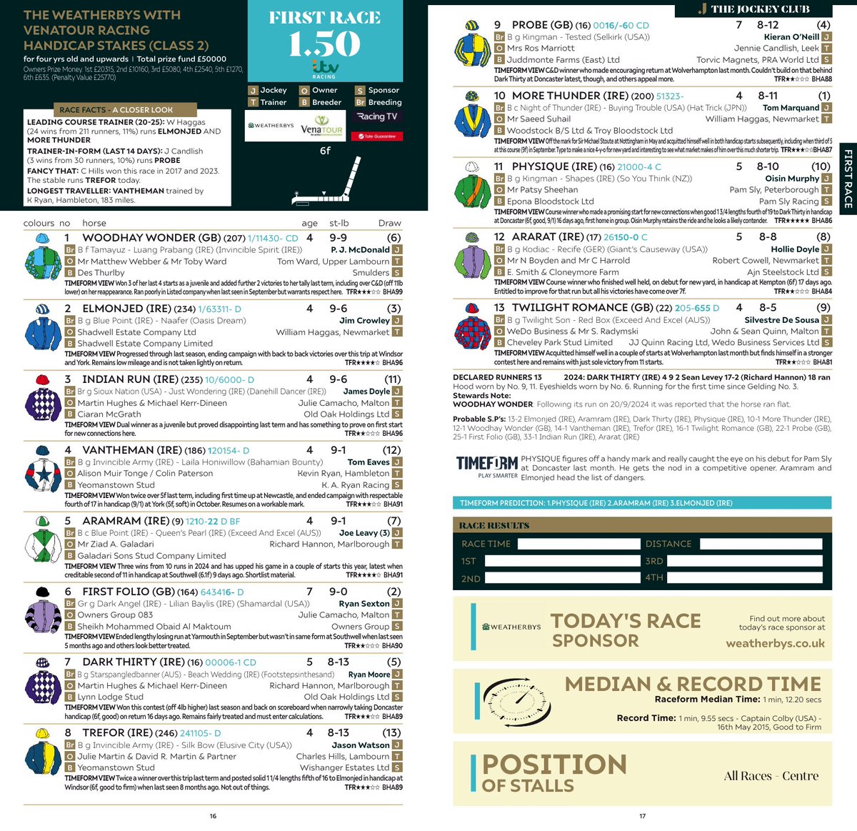 Really looking forward to sponsoring the £50k Weatherbys with <a href="/VenatourRacing/">Venatour Racing Social</a> Handicap <a href="/NewmarketRace/">Newmarket Racecourse</a> today.
We’ll be on the Rowley Mile with our great friends at Venatour Racing and it’s fantastic to be working with them on the Argentinian Derby Tour 🇦🇷 for later this year 👉🏻