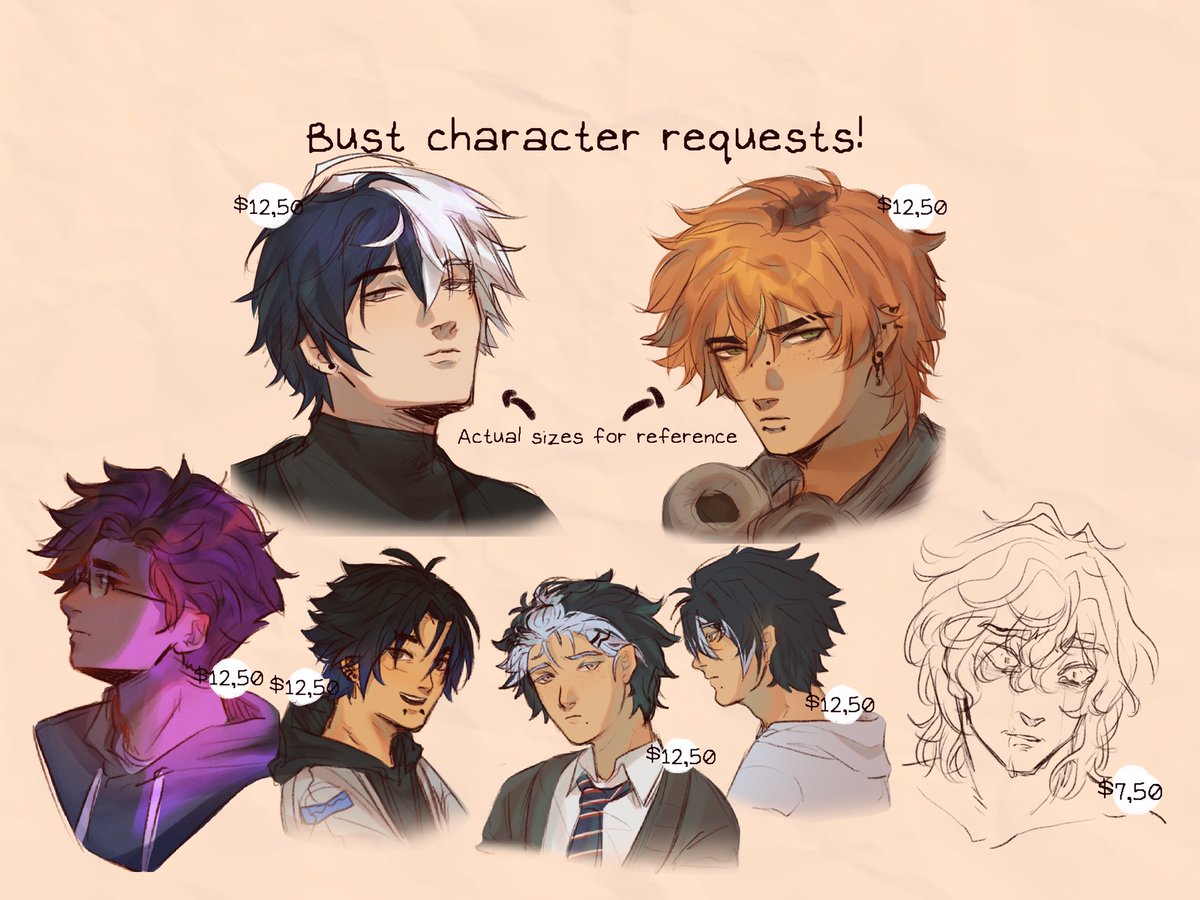 mewoscrabbles's tweet image. Updated Ko-if requests/c0mms! Lowered the price because honestly! I’m broke! And in need of money! I also added some more examples, including an actual reference for the size of the request.
ko-fi.com/mewoscrabbles/…