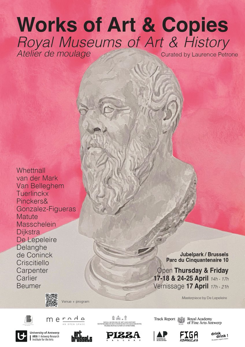 From the 17th to the 25th of April, the plaster cast workshop of the Art &amp; History Museum welcomes sculptor Laurence Petrone as curator in residence for a 4-day exhibition. Read more 👉tinyurl.com/yr2s2bkh