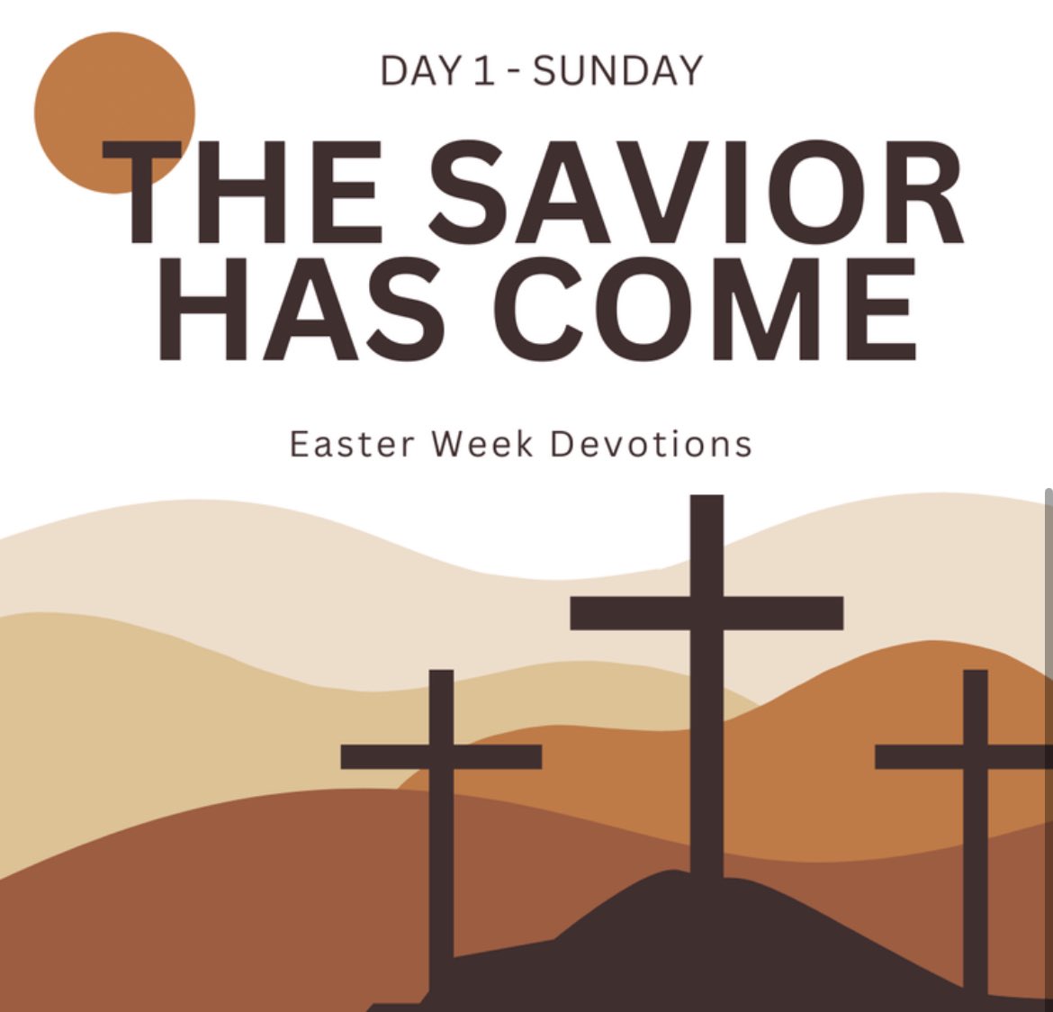 01davidsmith's tweet photo. Join me for a week of Easter devotional, one day at a time. 

Passion Week begins.

Sunday.

Jesus came with salvation in His heart and in His hand! He came to save. And the people shouted “Hosanna!“ on Sunday.

Read more at https://t.co/CcP6WME1oG https://t.co/uTZLaHWIby