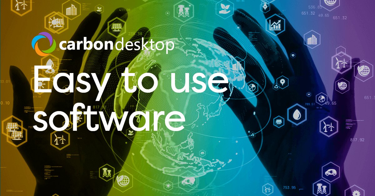 Carbon Desktop software is intuitive, with an expert team on hand to help you get started- if needed.  Our specialist teams of environmental professionals will work closely with you so that our tailored service achieves your energy, water and waste goals. hubs.la/Q03fwm2D0
