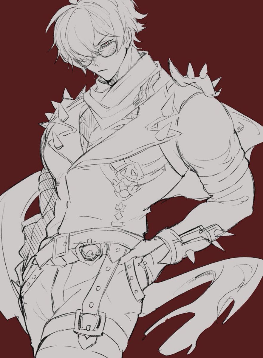 このアカウント作る前に描いた🔦さん