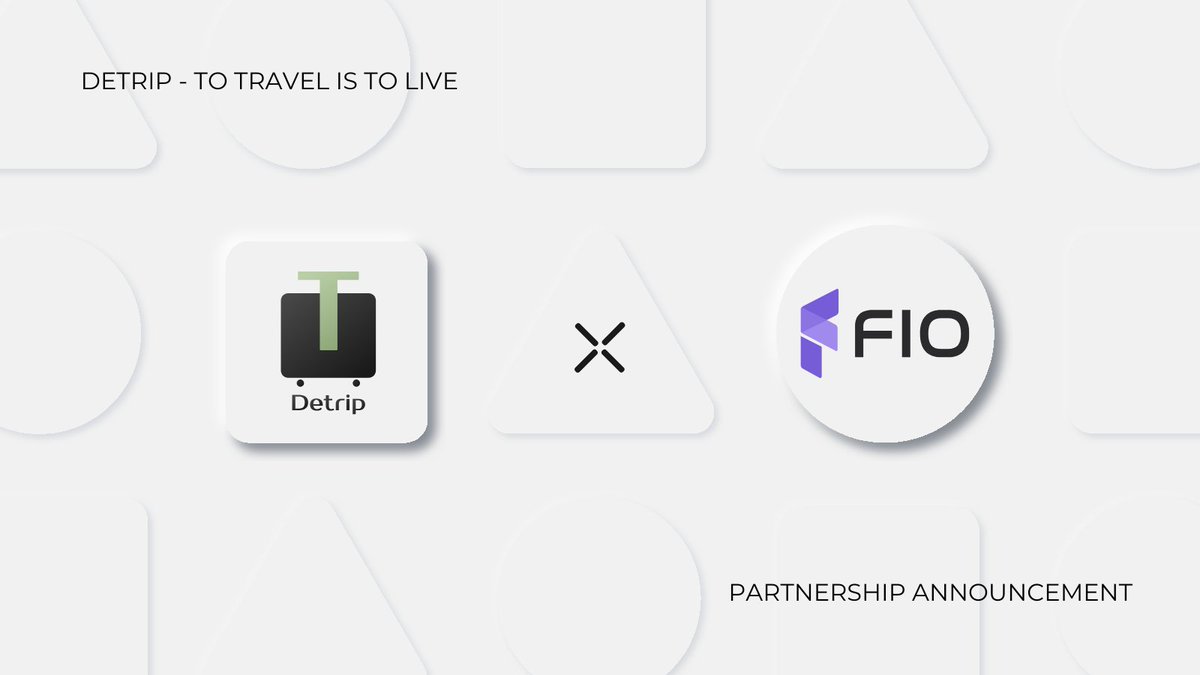 We’re thrilled to partner with <a href="/joinFIO/">FIO Protocol</a>, the creators of FIO ID—a decentralized, customizable handle that replaces your public wallet addresses across blockchains. 

This integration lets DeTrip users enjoy a seamless wallet experience on our platform and unlock all the benefits