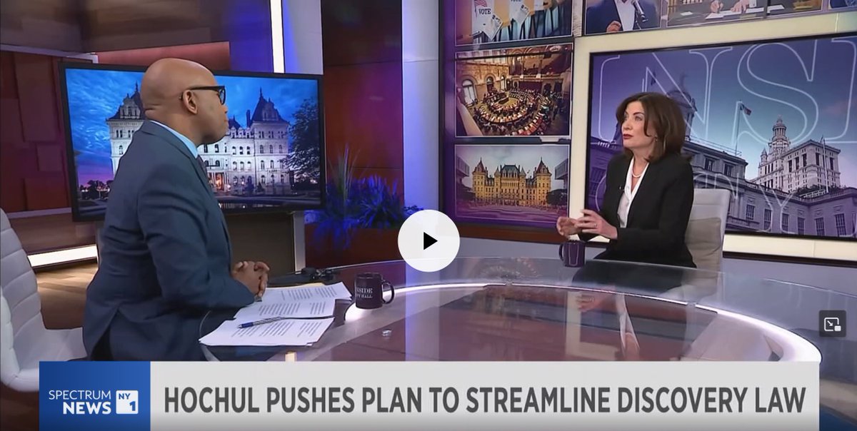 Scrutinize (@scrutinize_org) on Twitter photo On <a href="/NY1/">Spectrum News NY1</a>, <a href="/errollouis/">Errol Louis (@errollouis.bsky.social)</a> confronted <a href="/GovKathyHochul/">Governor Kathy Hochul</a> with findings from our report on discovery reform:
💥 300+ unpublished rulings
📉 Dismissals due to prosecutorial noncompliance, not technicalities
📖 Read: scrutinize.org/decisions-disc…
🎥 Watch: ny1.com/nyc/all-boroug… On <a href="/NY1/">Spectrum News NY1</a>, <a href="/errollouis/">Errol Louis (@errollouis.bsky.social)</a> confronted <a href="/GovKathyHochul/">Governor Kathy Hochul</a> with findings from our report on discovery reform:
💥 300+ unpublished rulings
📉 Dismissals due to prosecutorial noncompliance, not technicalities
📖 Read: scrutinize.org/decisions-disc…
🎥 Watch: ny1.com/nyc/all-boroug…