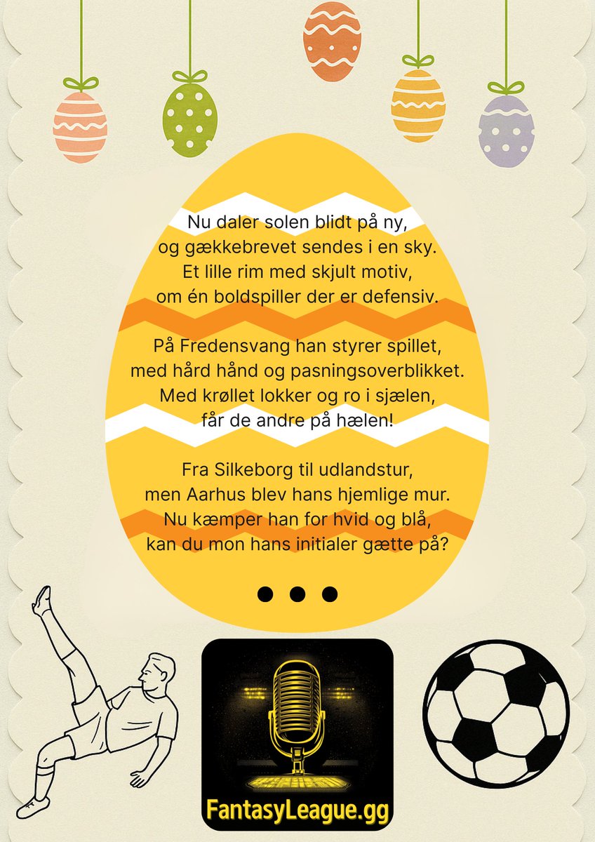 Fantasy League - Holdet tweet media