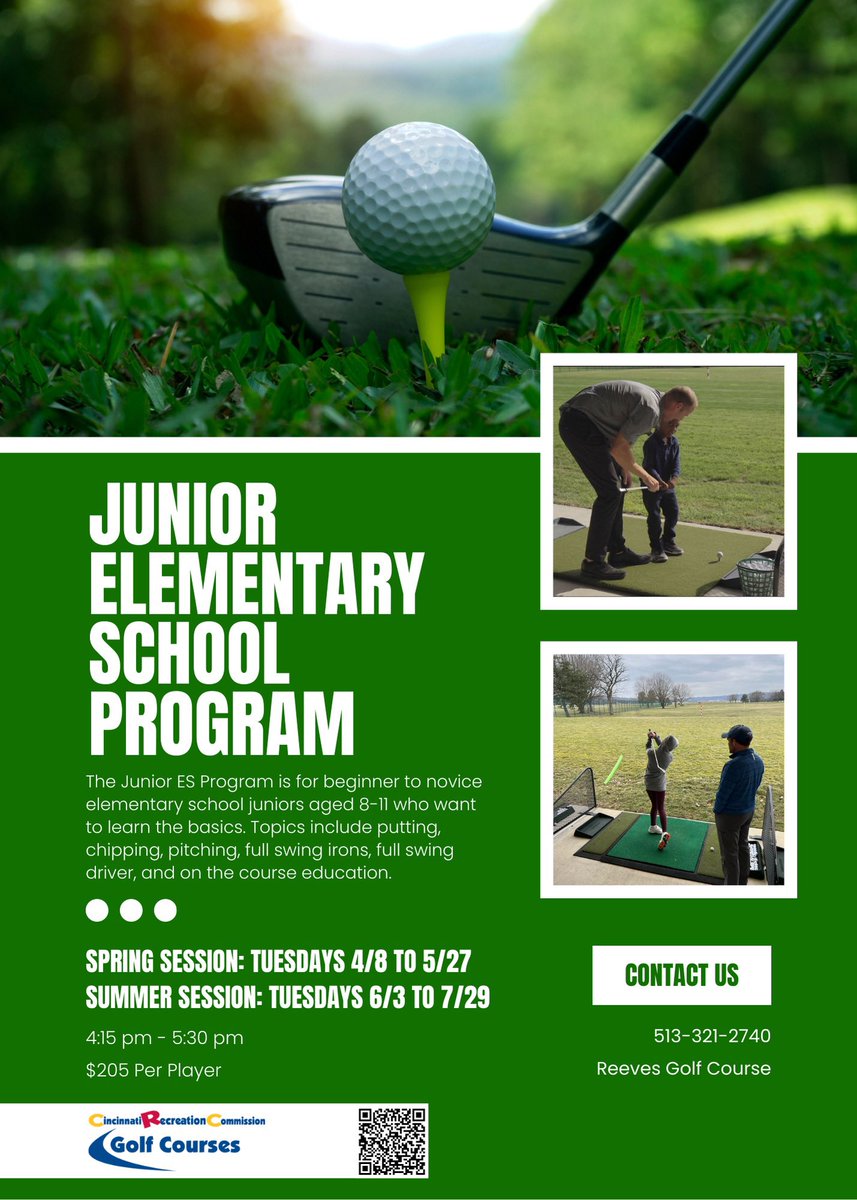 Calling all elementary school students! Want to get better? Meet kids your age that are interested in golf?
<a href="/ayerelementary/">Ayer Elementary</a> <a href="/SherwoodArcher1/">Sherwood Archers</a> <a href="/MadduxMustangs/">Maddux Elementary</a> <a href="/summitbees/">SummitElementaryFHSD</a> <a href="/WilsonElemPTA/">Wilson ElementaryPTO</a> <a href="/MercerEagles/">Mercer Eagles</a> <a href="/benchandlergolf/">Ben Chandler Golf</a> 

thrivesports.us/events/junior-…

coach.thrivesports.us/events/junior-…