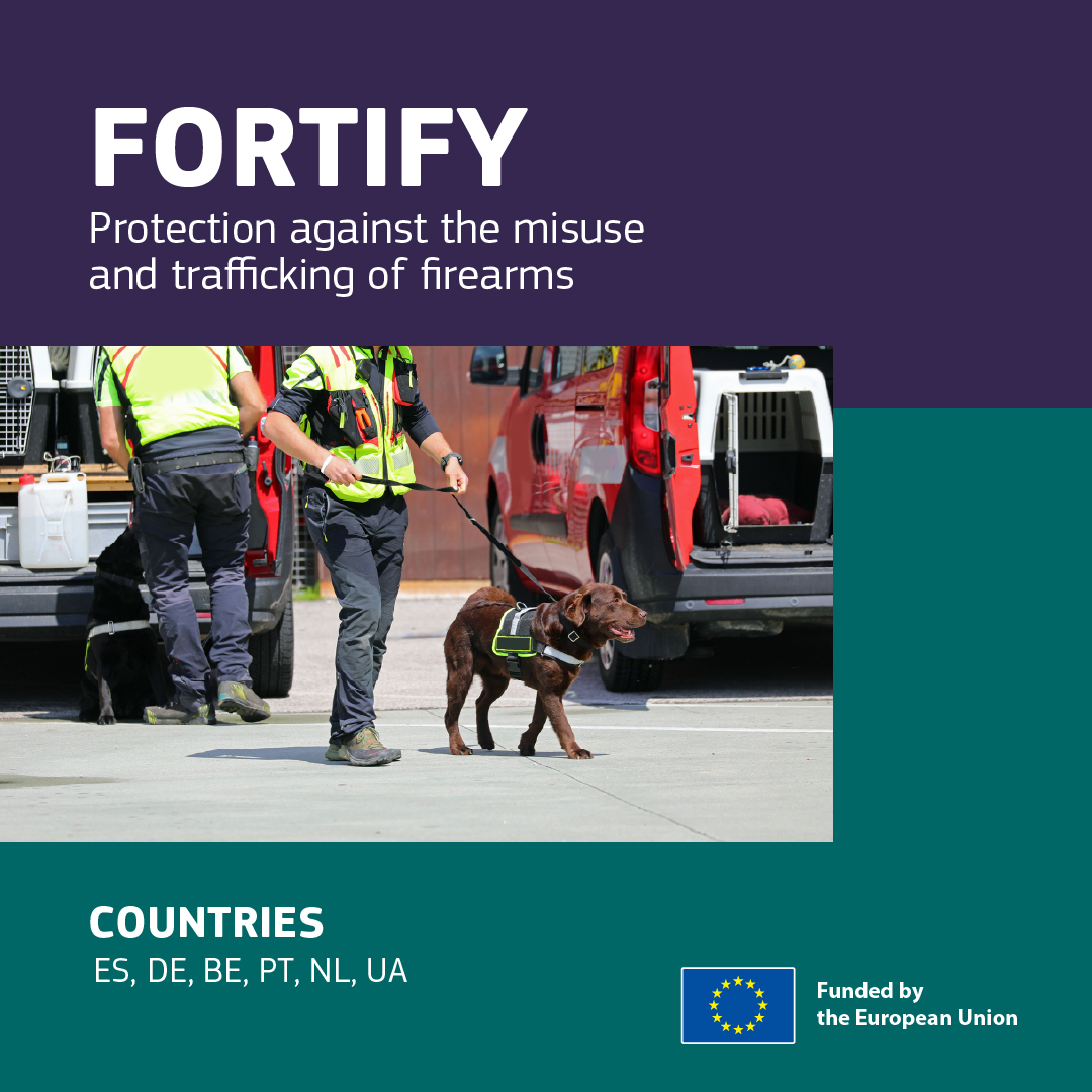 🚫🔫Tackling firearms trafficking across Europe, FORTIFY supports <a href="/Europol/">Europol</a> and <a href="/Frontex/">Frontex</a> to strengthen operations, forensic capabilities and international cooperation.

A key partner in the EU’s fight against emerging threats.

#securityEU