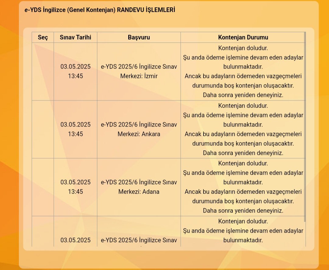 ceylanoruncu's tweet photo. Tüm gün sistemdeydim saat 14.00da açılması gerekirken vaktinde açılmadı açıldığında da kontejanlar direkt dolu olarak açıldı. Madem akademi diye tutturuyosunuz en azından akademi öncesi sınav sayısını arttırsaydınız.Umarım hiç buna gerek kalmadan2024 puanıyla atanırız #yds #kpss https://t.co/IHeqHVym3w