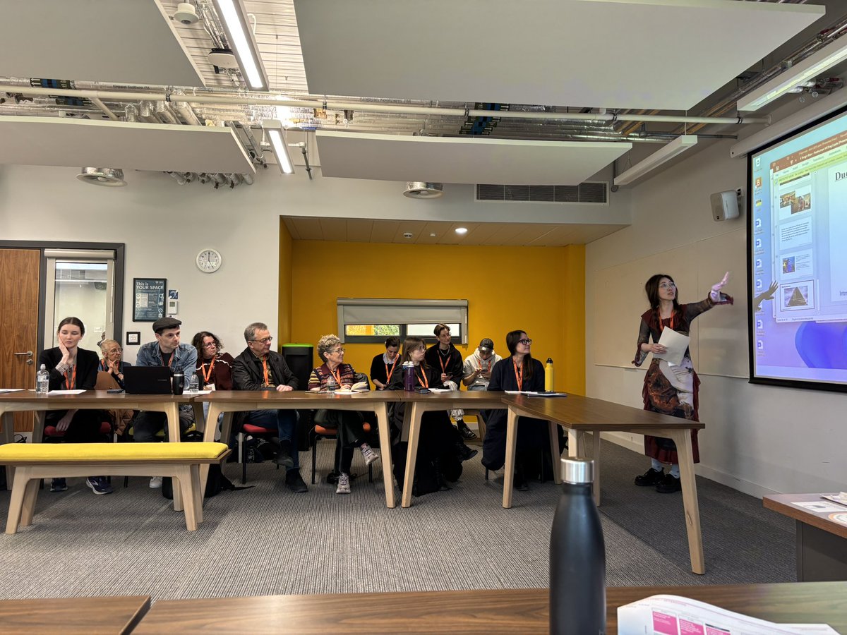 georgia gerson (@geebeeeee) on Twitter photo Still buzzing from an incredible day hosting our panel reflecting on digital art practice at the <a href="/forarthistory/">Association for Art History</a> conference last week!
Thanks to our fab speakers & audience, at times it was standing room only! We proved the appetite for digital art in art history is real. ✨👇 Still buzzing from an incredible day hosting our panel reflecting on digital art practice at the <a href="/forarthistory/">Association for Art History</a> conference last week!
Thanks to our fab speakers & audience, at times it was standing room only! We proved the appetite for digital art in art history is real. ✨👇