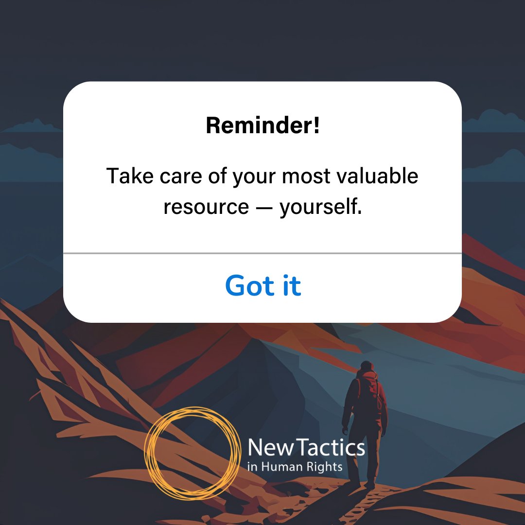 newtactics's tweet image. Recent exec orders have halted funding for federal programs—including ones run by our parent org @CVTorg
While we're operating a little lighter these days, our work to equip advocates with tools & tactics to defend #HumanRights continues
💙 Stand with us cvt.org/emergency