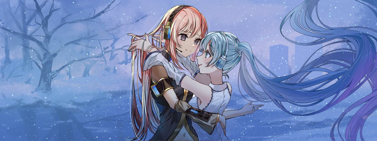 Ramika0606's tweet photo. 君と同じ色
※タップ推奨❄🌸
 #初音ミク
 #巡音ルカ https://t.co/YWYD7j2Tcn