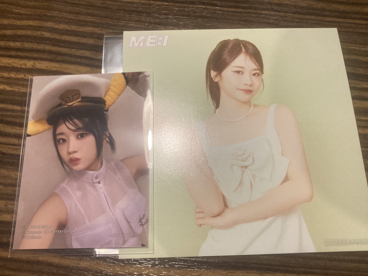M0224rin's tweet photo. ME:I MUSE 交換募集

TSUTAYA 2形態 特典 アザージャケット
アニメ盤

譲 佐々木心菜
求 同種櫻井美羽

郵送交換または16日渋谷手渡し(〜15時)希望です。

#ME_I交換 #ME_I_交換 https://t.co/x10puqEo8m