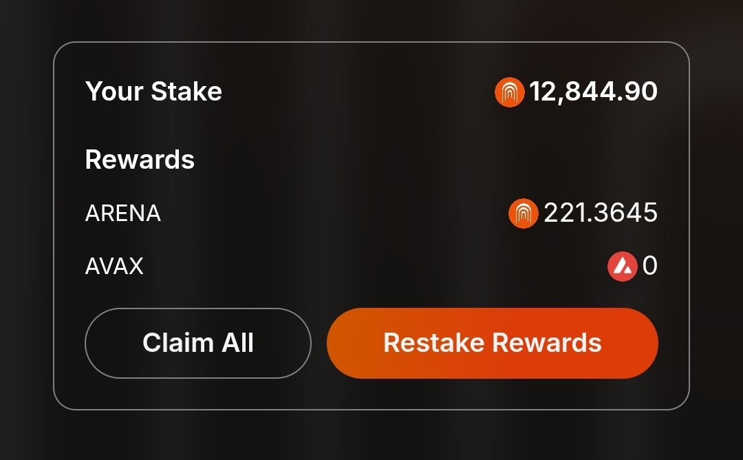 Dreadioner's tweet photo. Week 2 of $ARENA Staking Update!  

🔥 Reminder: On the 1st of next month, all Lumen Chronicles NFT holders will receive their $ARENA airdrop!  

💡 How rewards work: Staking rewards are distributed equally among all holders, fair shares.  

Stay tuned for more updates! 🚀 https://t.co/K51dkt0SWl