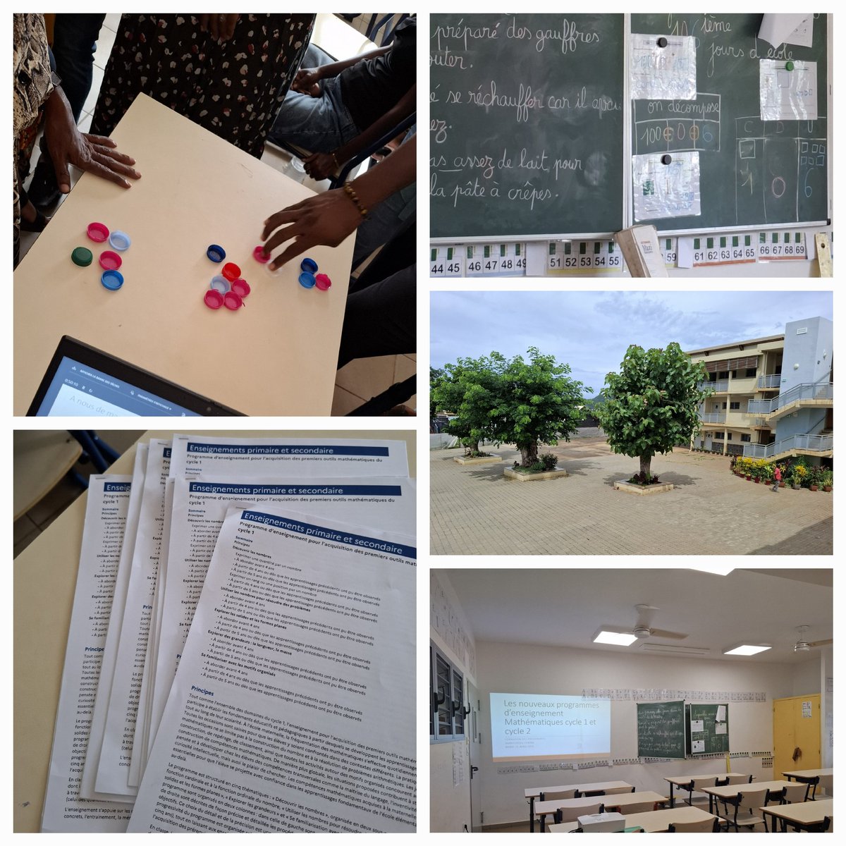 Formation aux Nouveaux programmes mathématiques maternelle Mayotte