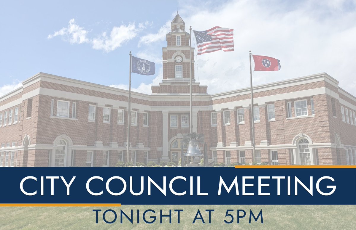 City Council meets tonight at City Center at 5pm. Review the meeting's agenda and tune in live here: bit.ly/44rSF41
