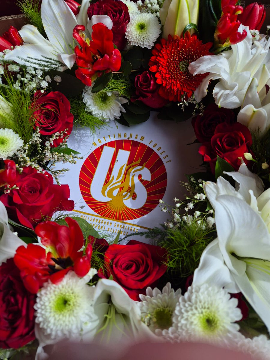Today, we remember the 97 and pay tribute to
them. Never forgotten and always in our hearts
We send our love and support to all survivors of both Liverpool
FC and Nottingham Forest FC. Remember Unity Is Strength