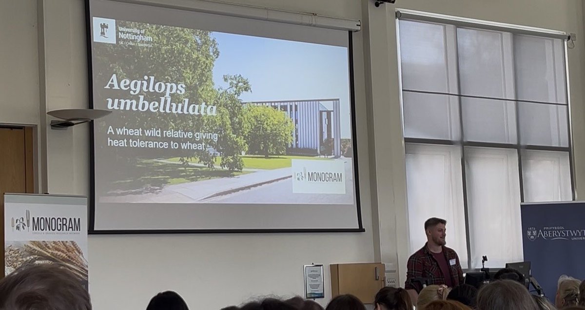 Surbhi Grewal (@surbhig6) on Twitter photo Well done <a href="/the_jake_hill/">Jake Macnamara-Hill</a> on doing a great talk on heat tolerance in wheat wild relative Aegilops umbellulata. Now just have to write up your thesis! #Monogram25 <a href="/nottm_bbsrc_dtp/">Nottingham BBSRC DTP</a> <a href="/UoNBiosciences/">UoNBiosciences</a> <a href="/Notts_WRC/">Wheat_ResearchCentre</a> Well done <a href="/the_jake_hill/">Jake Macnamara-Hill</a> on doing a great talk on heat tolerance in wheat wild relative Aegilops umbellulata. Now just have to write up your thesis! #Monogram25 <a href="/nottm_bbsrc_dtp/">Nottingham BBSRC DTP</a> <a href="/UoNBiosciences/">UoNBiosciences</a> <a href="/Notts_WRC/">Wheat_ResearchCentre</a>
