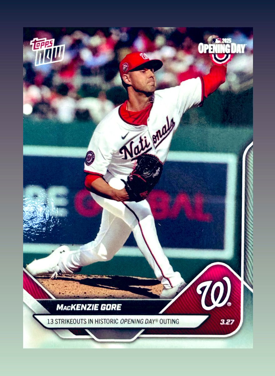Navy Yard Nats (@navyyardnats) on Twitter photo ๐ฅ๐๐ง๐ช๐๐๐ง & FOLLOW to be
๐ญ of ๐ญ๐ฌ ๐ช๐๐ก๐ก๐๐ฅ๐ฆ of this limited-edition <a href="/Topps/">Topps</a> Now card celebrating ๐ ๐ฎ๐ฐ๐๐ฒ๐ป๐๐ถ๐ฒ ๐๐ผ๐ฟ๐ฒโ๐ historic ๐ญ๐ฏ ๐๐๐ฟ๐ถ๐ธ๐ฒ๐ผ๐๐๐ on ๐ข๐ฝ๐ฒ๐ป๐ถ๐ป๐ด ๐๐ฎ๐ ๐ฎ๐ฌ๐ฎ๐ฑ.
๐ญ๐ฌ (๐ง๐๐ก) ๐ช๐๐ก๐ก๐๐ฅ๐ฆ picked Wednesday, April 16 @ ๐ต:๐ฌ๐ฌ๐ฝ๐บ ๐ฅ๐๐ง๐ช๐๐๐ง & FOLLOW to be
๐ญ of ๐ญ๐ฌ ๐ช๐๐ก๐ก๐๐ฅ๐ฆ of this limited-edition <a href="/Topps/">Topps</a> Now card celebrating ๐ ๐ฎ๐ฐ๐๐ฒ๐ป๐๐ถ๐ฒ ๐๐ผ๐ฟ๐ฒโ๐ historic ๐ญ๐ฏ ๐๐๐ฟ๐ถ๐ธ๐ฒ๐ผ๐๐๐ on ๐ข๐ฝ๐ฒ๐ป๐ถ๐ป๐ด ๐๐ฎ๐ ๐ฎ๐ฌ๐ฎ๐ฑ.
๐ญ๐ฌ (๐ง๐๐ก) ๐ช๐๐ก๐ก๐๐ฅ๐ฆ picked Wednesday, April 16 @ ๐ต:๐ฌ๐ฌ๐ฝ๐บ
