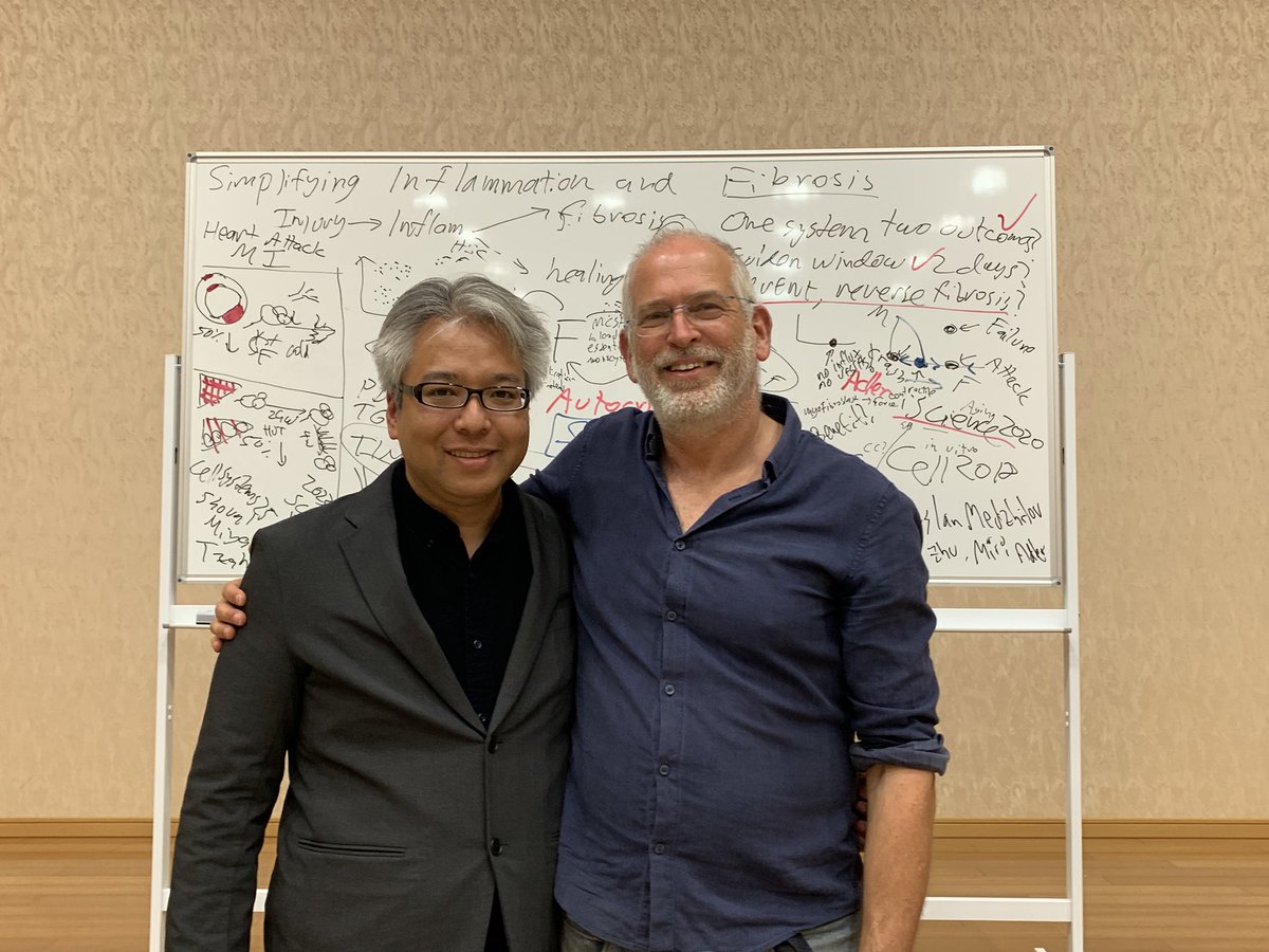 As a systems biology researcher, it's a great honour for me to welcome Dr. Uri Alon to Osaka University today! Uri's talk was really insightful, profound and entertaining! Thank you very much for your visit, Uri <a href="/UriAlonWeizmann/">Uri Alon</a>! ☺️ I really want to keep in touch!