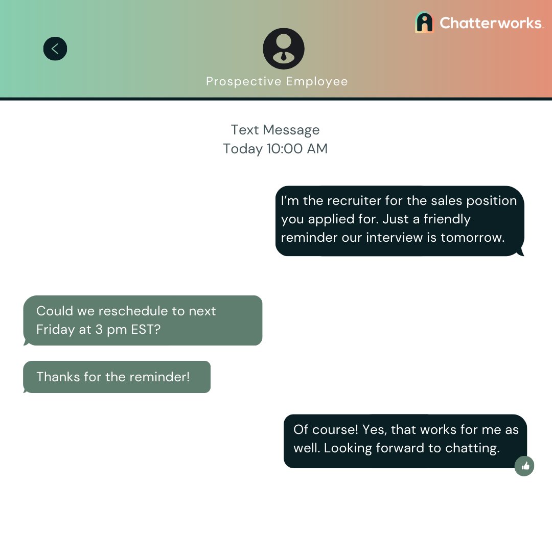 Texting is such a cheat code for recruiting.

First off, email open rates are so bad.

Important messages are getting lost in the noise of candidates’ inboxes.

That's where text messaging changes the game as it allows for:

💡Instant Visibility: A text actually gets noticed.