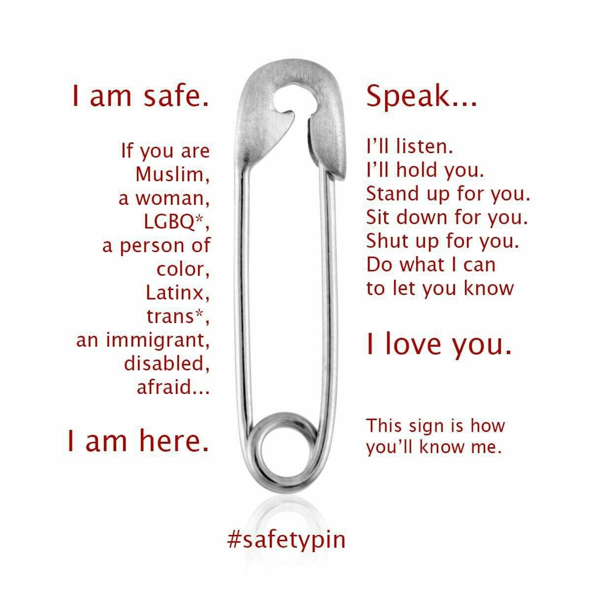 A short history: where the safety pin necklace began