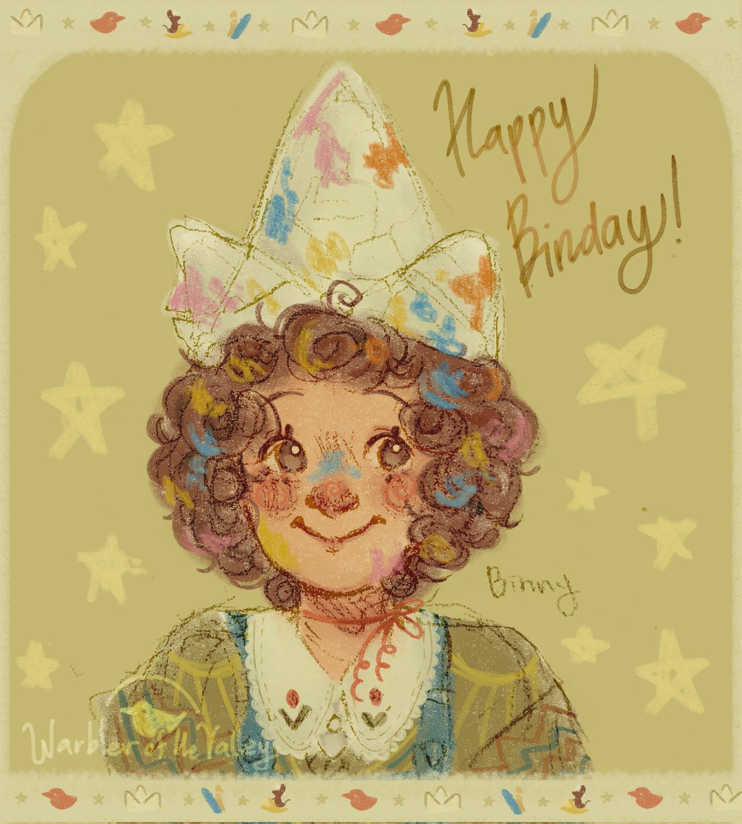 WarblinPraeries's tweet image. Happiest birthday to @LittleLilacLamb !!! 🐦🖍️
#Meadowlark ı