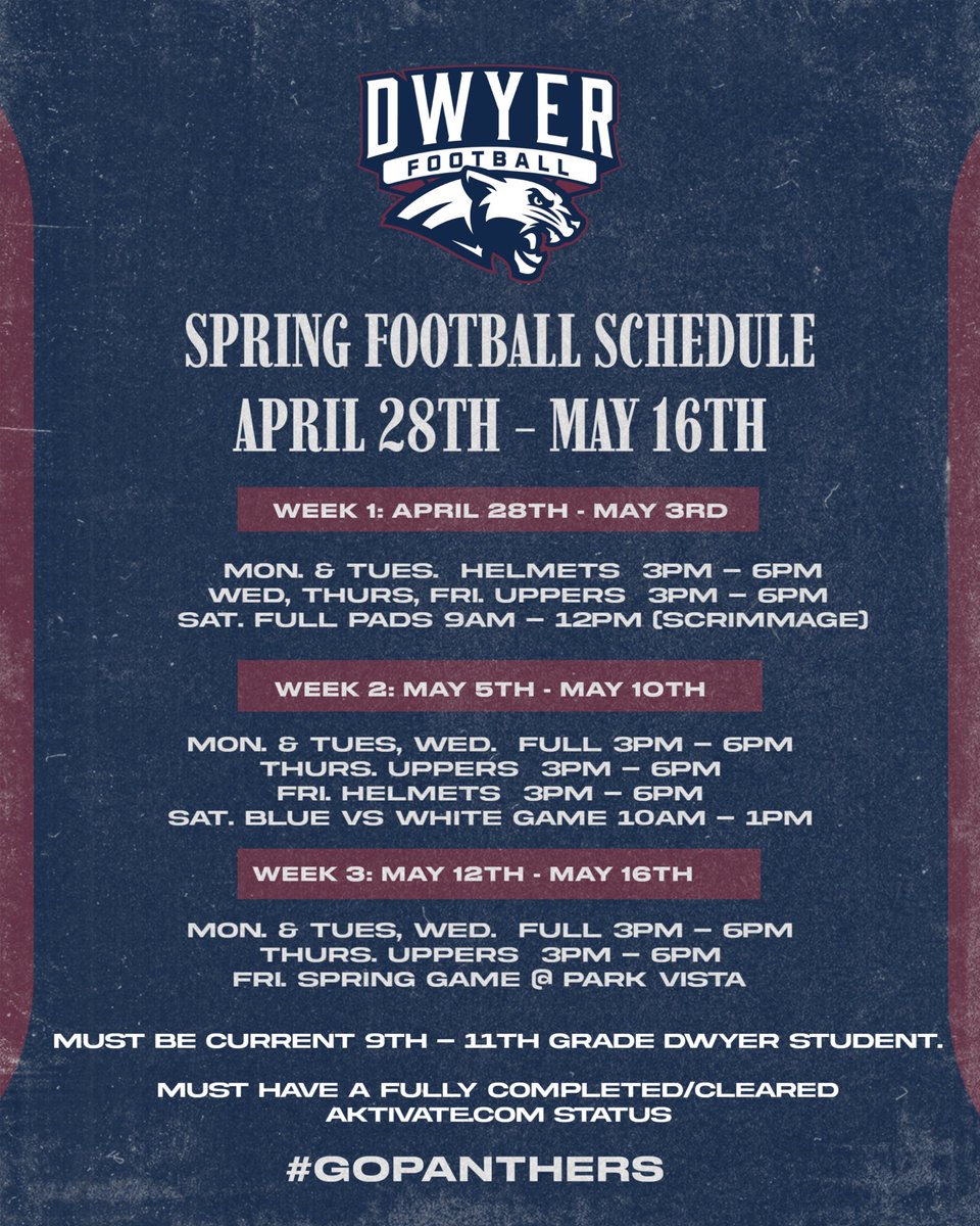 DwyerHSFootball (@dwyerhsfootball) on Twitter photo 