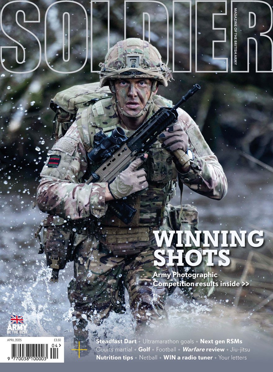 The Army Photographic Competition winners take centre stage in the April mag – with each of their pictures telling its own, dramatic story. See the digital edition here
edition.pagesuite-professional.co.uk/Launch.aspx?PB…