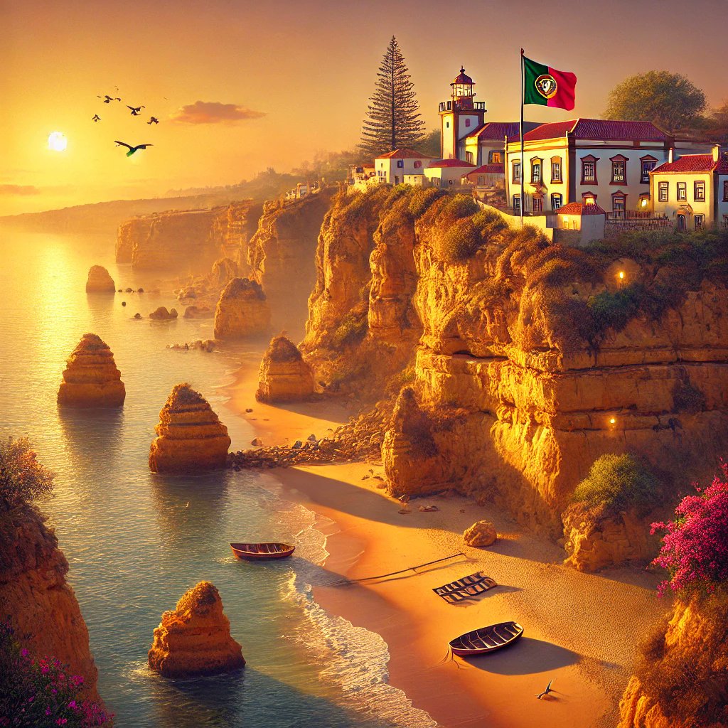 #vernetzungstweet 🇵🇹
🇩🇪🇦🇹🇨🇭
Es ist Zeit zum Vernetzen, Patrioten. Weiter geht es mit unserer täglichen virtuellen Vernetzungsreise. Wir sind heute zu Gast in Portugal. Frühlingswetter ist fantastisch, Die Aussicht, wie man gut erkennen kann, ebenfalls. Nun brauchen wir nur noch