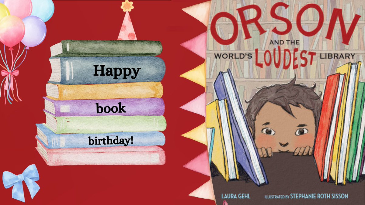 ORSON AND THE WORLD’S LOUDEST LIBRARY is out today! This book is a love letter to libraries and also to all the kids (and adults, like me!) who crave quiet. ORSON is about the ways that libraries not only connect people to books but also connect book-lovers to one another.