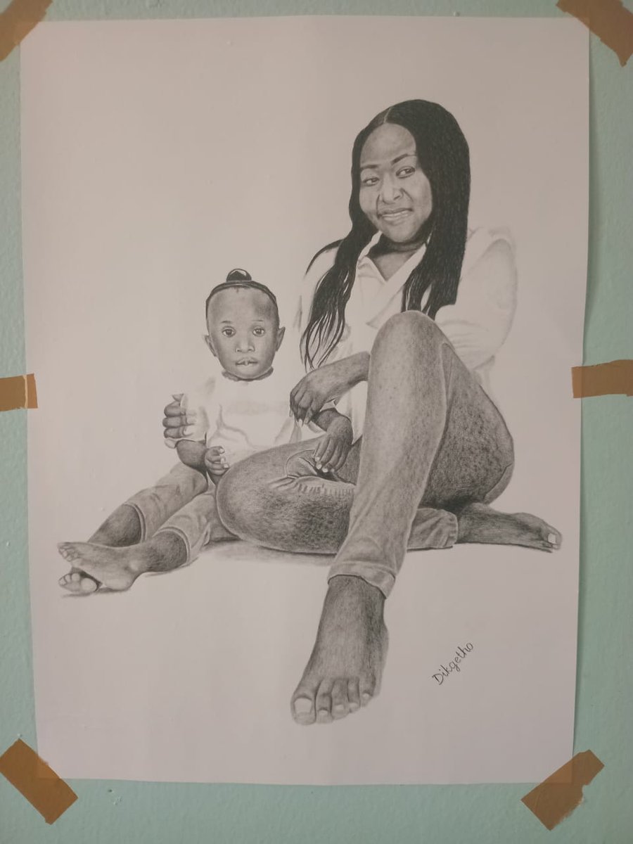 SDikgetho's tweet photo. Thank you so much my brother Reginald Mooko for supporting my work, it means a lot to me🙏🤝❤️

Happy birthday to Mme wa Relebohile🎉🎂🎊🎈🥳

43cm × 43cm (A3) fabriano paper
7B pencil

For more info
Inbox, WhatsApp or call 083 542 5656

Easter Special coming soon 👇 https://t.co/wziyXVcN7M