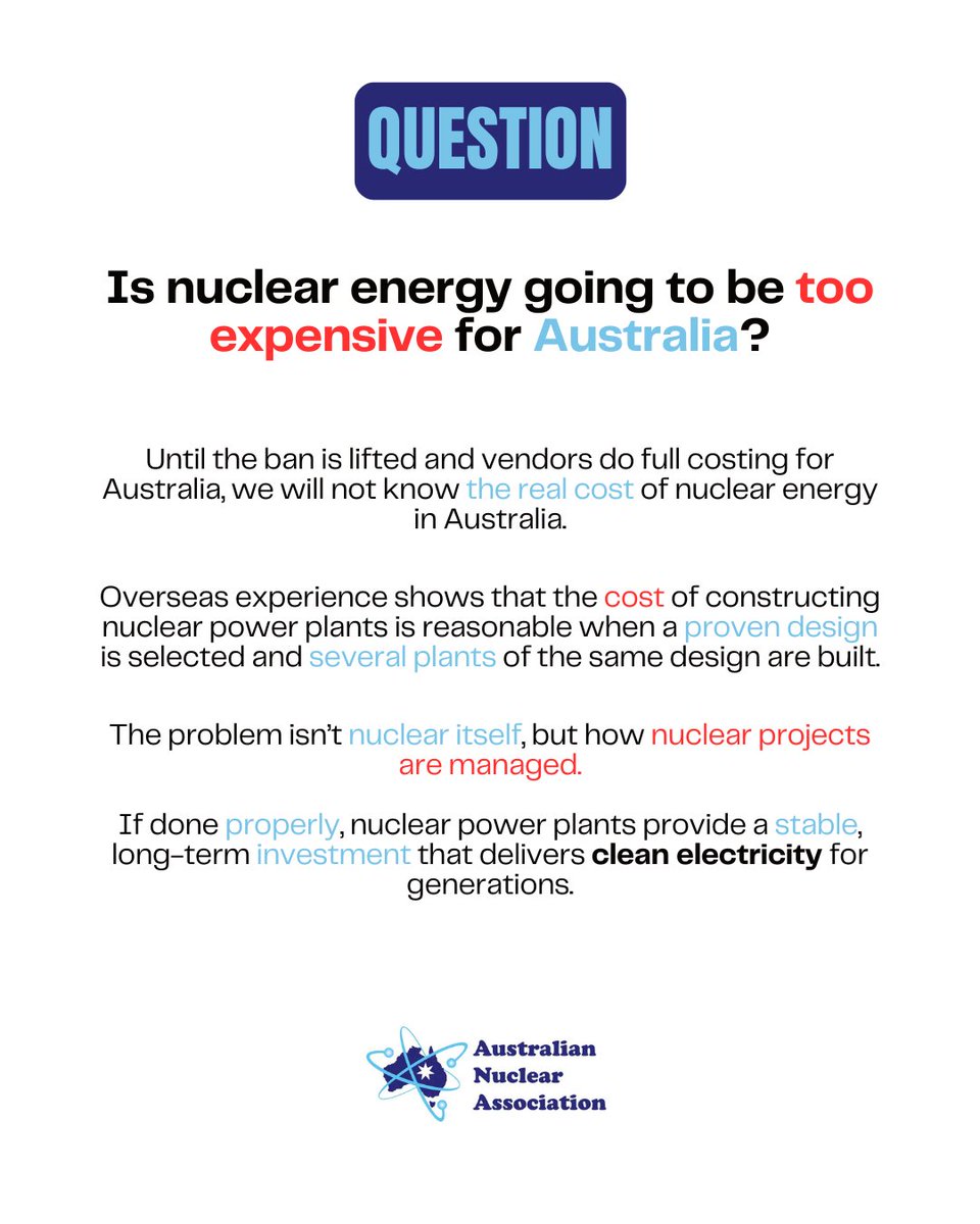 Is nuclear too expensive for Australia? Let’s talk facts.